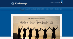 Desktop Screenshot of mycalvary.org